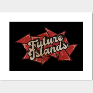 Future Islands - Red Diamond Posters and Art